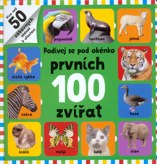 obal knihy - Prvních 100 zvířat