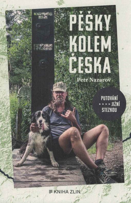 obal knihy - Pěšky kolem Česka